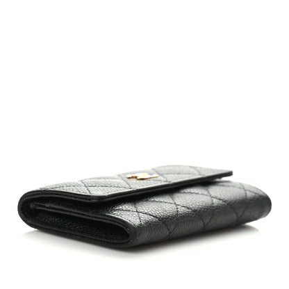 Chanel Caviar Quilted Flap Card Holder Black 4 of 7