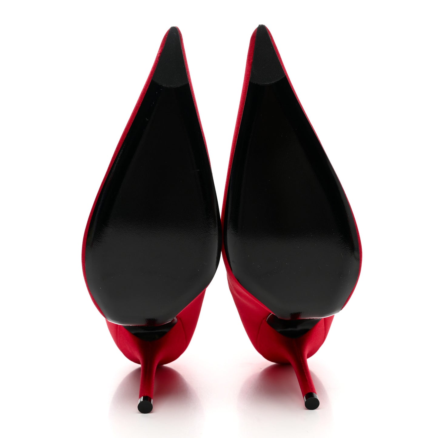 Matte Spandex Extreme Pointed Toe Knife 80mm Ankle Boots 37 Rouge