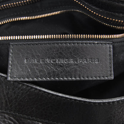 Balenciaga Agneau Rose Gold Hardware Giant City Black 9 of 10
