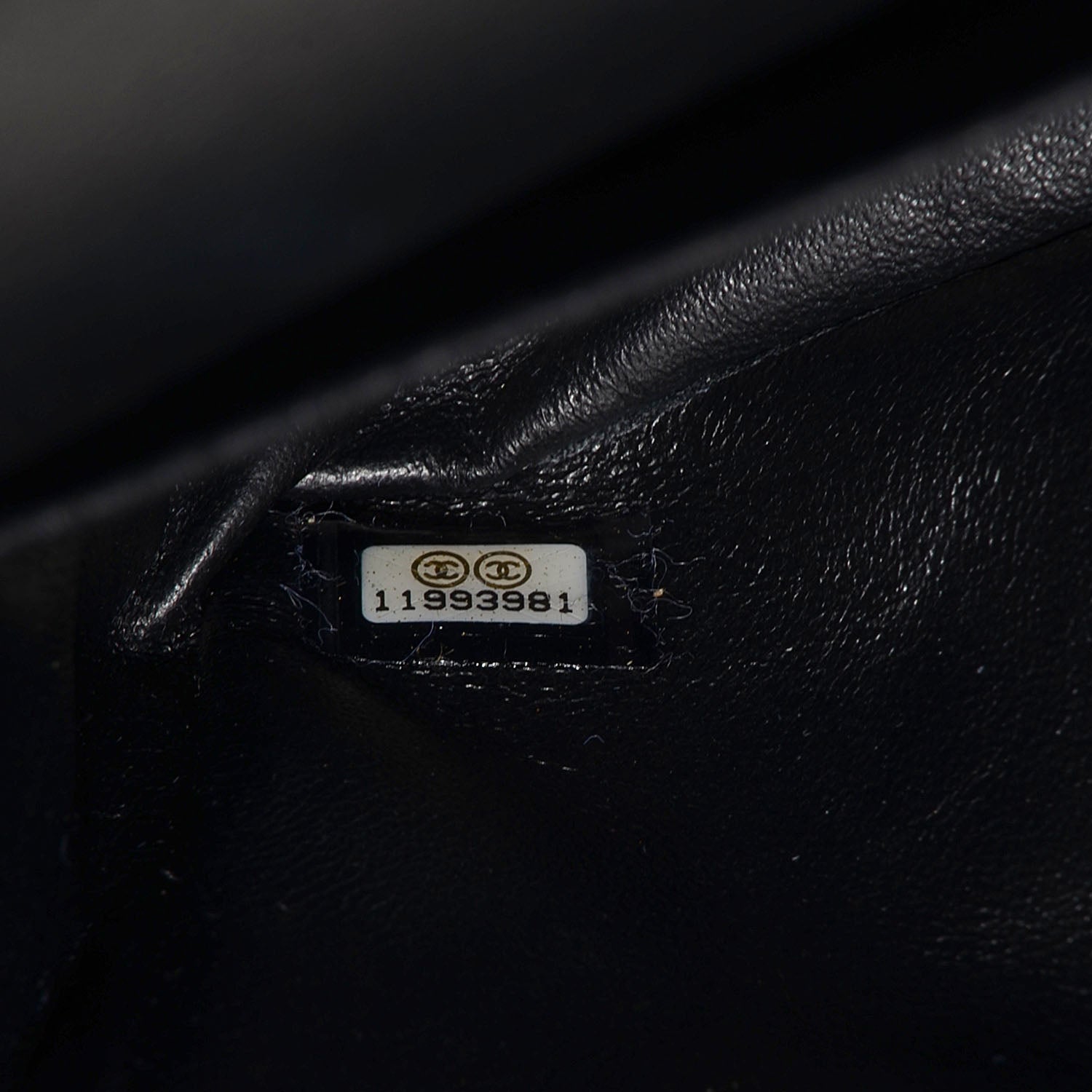 Chanel Glazed Calfskin 2.55 Reissue 227 Flap Black 7 of 9