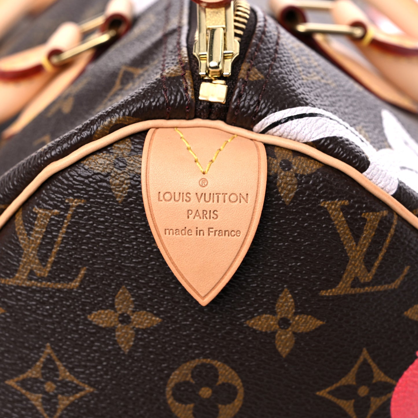 Monogram Bay Speedy 30 Rose Ballerine Poppy