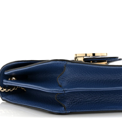 Gucci Dollar Calfskin Small Interlocking G Shoulder Bag Caspian 9 of 13