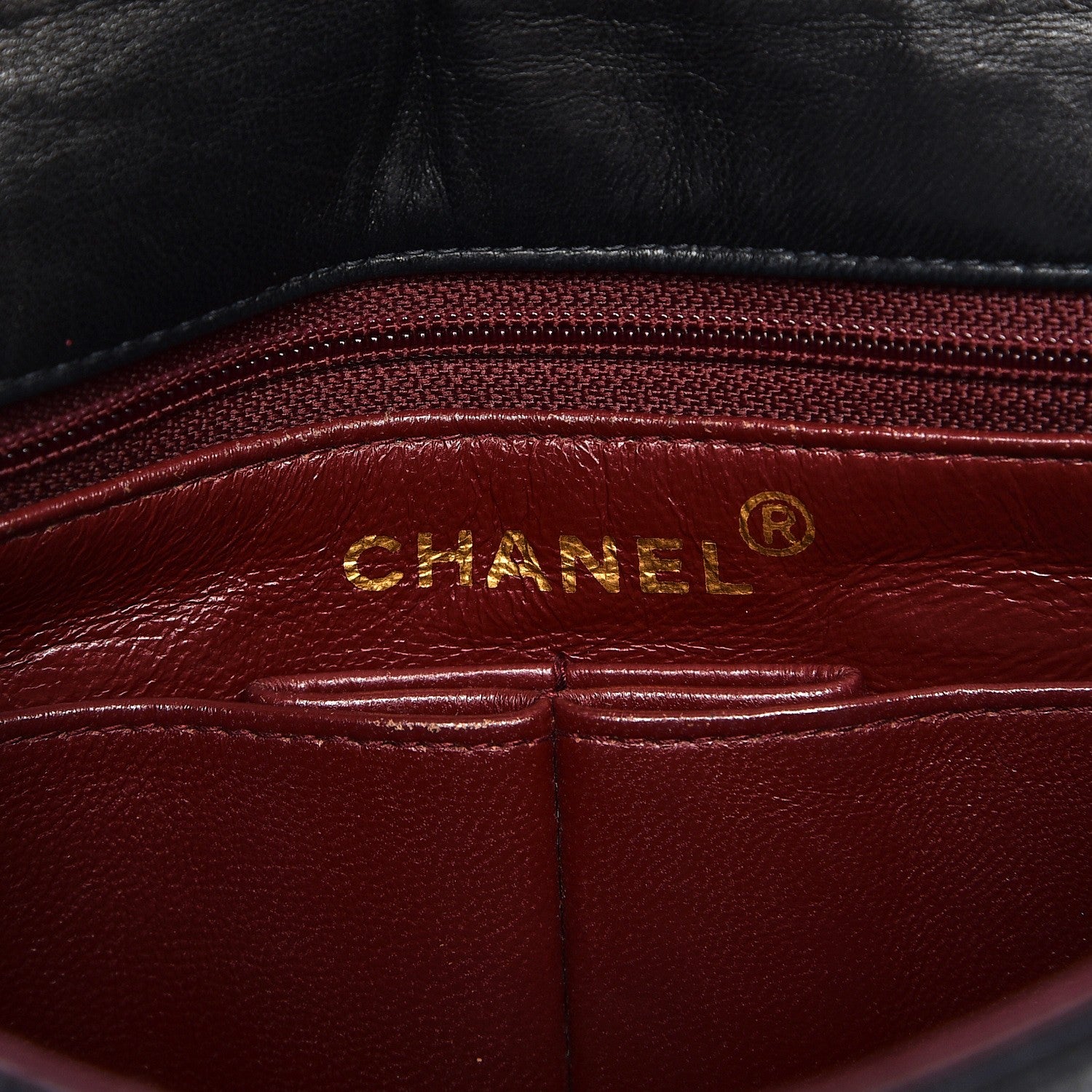 Chanel Lambskin Quilted Small Flap Black 6 of 9