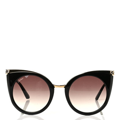 Cartier Panthere De Cartier Sunglasses Black 2 of 5