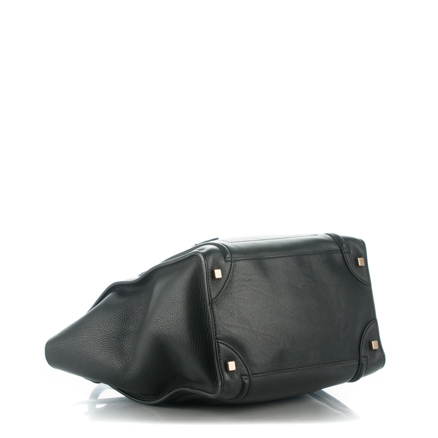 Smooth Calfskin Mini Luggage Black