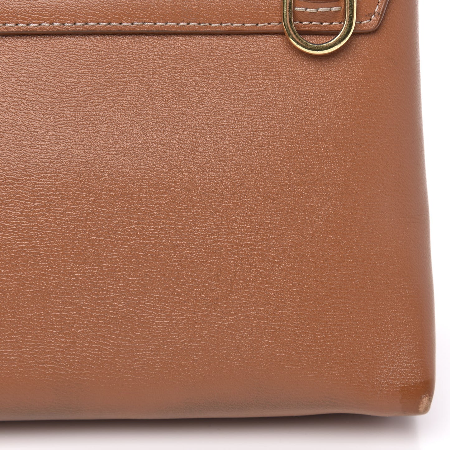 3.1 Smooth Calfskin Mini Alix Top Handle Satchel Tan