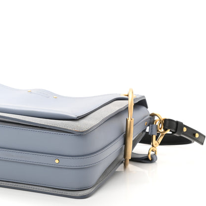 Chloe Calfskin Suede Small Roy Bag Washed Blue 9 of 9