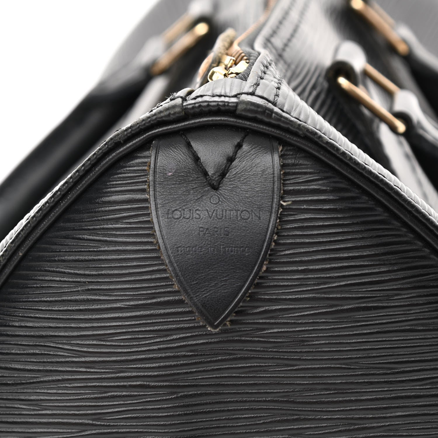 Louis Vuitton Epi Speedy 25 Black 6 of 22