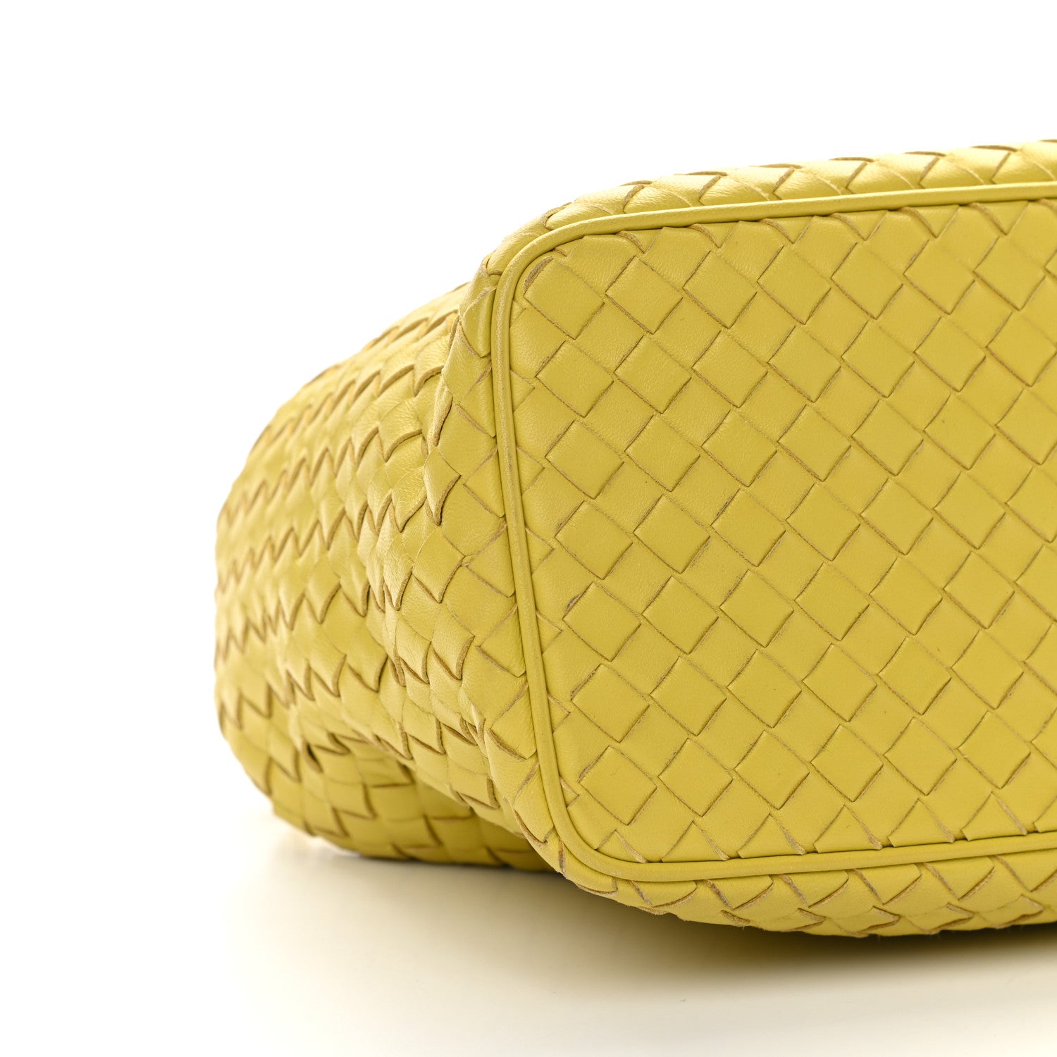Bottega Veneta Nappa Intrecciato Small Shoulder Bag Chartreuse 8 of 9