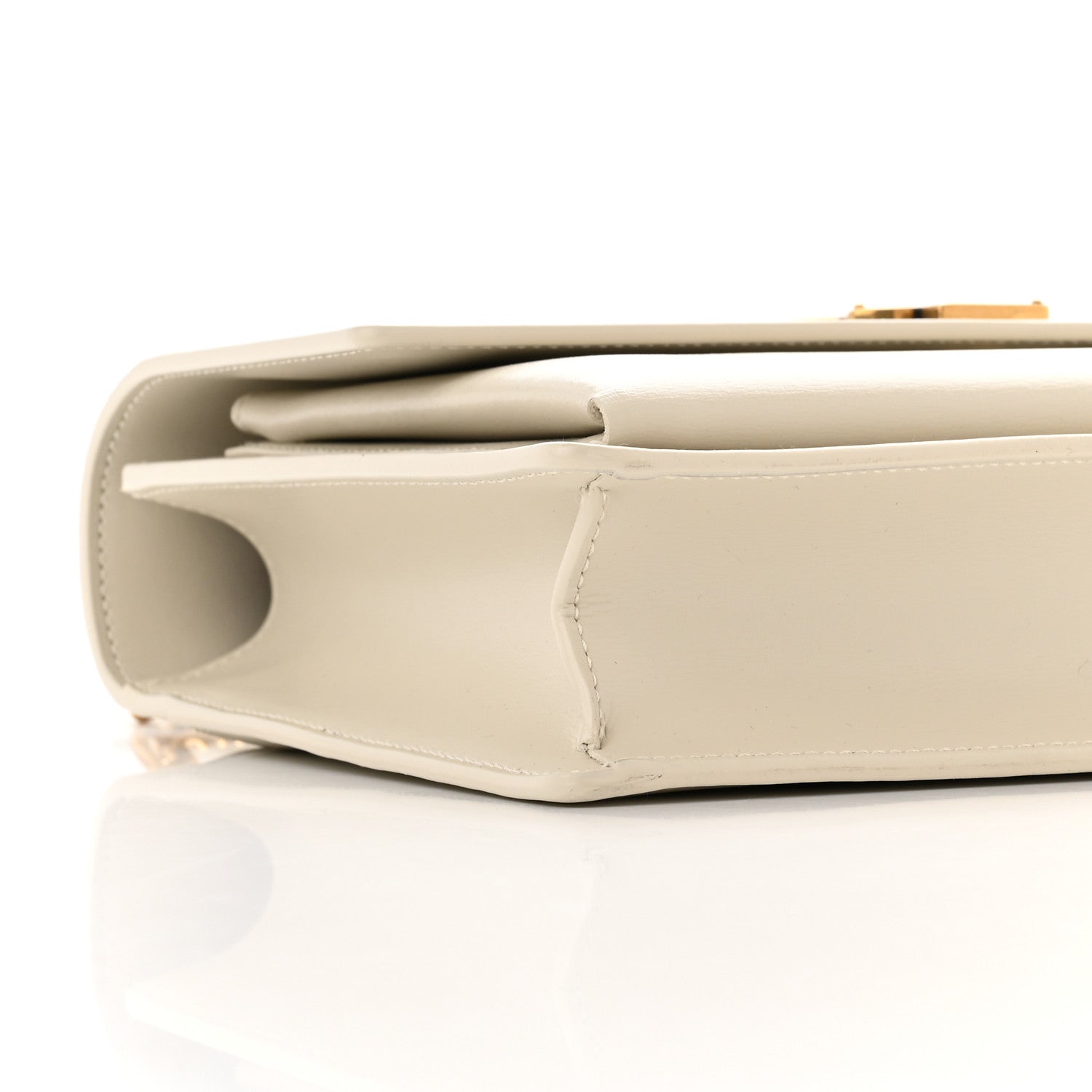 Saint Laurent Calfskin Large Monogram Sunset Crema Soft 9 of 11