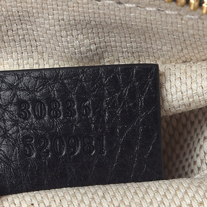 Gucci Pebbled Calfskin Small Soho Disco Bag Black 7 of 9