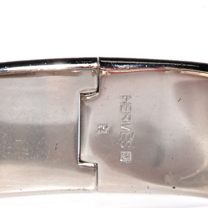 Hermes Enamel Clic Clac H Bracelet Wide GM Yellow 3 of 4