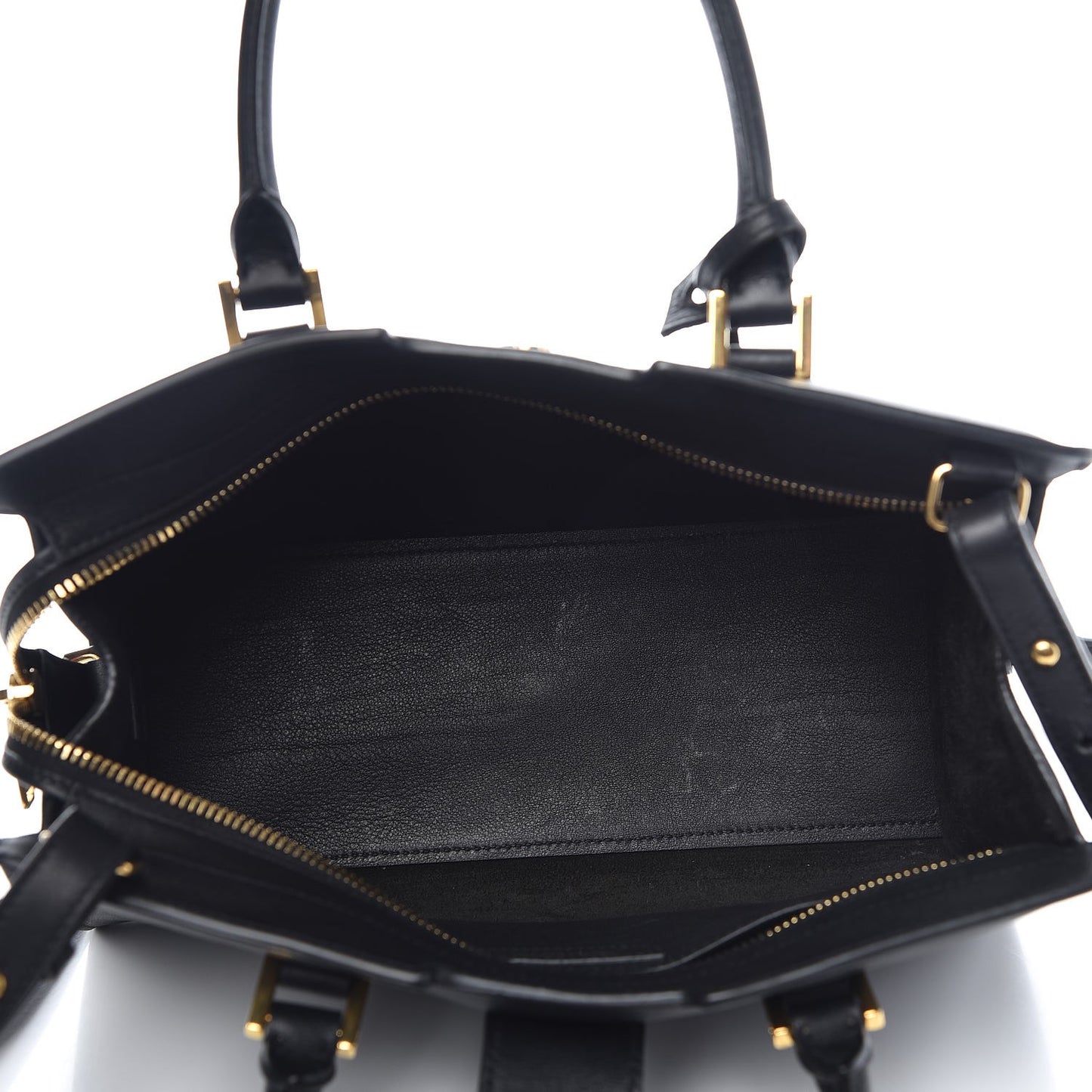 Calfskin Monogram Baby Downtown Cabas Black