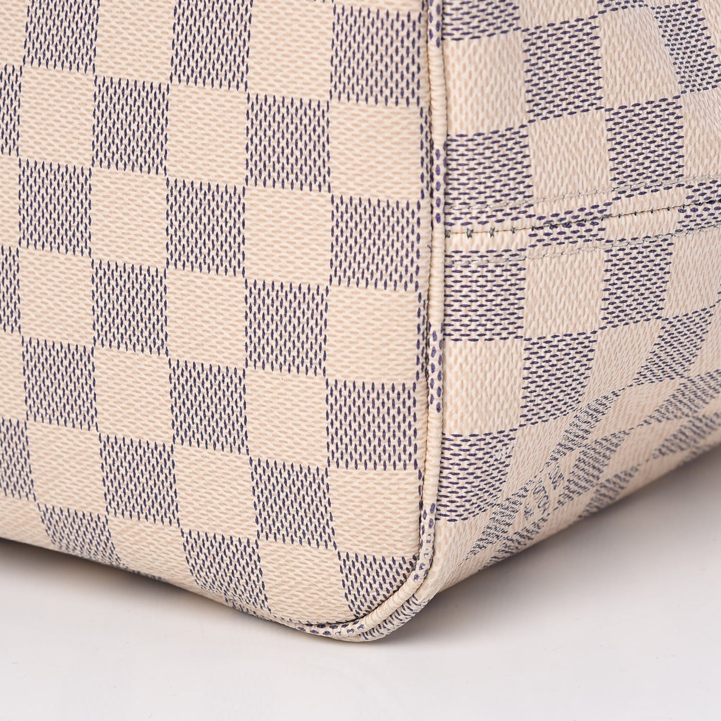 Damier Azur Neo Neverfull MM Rose Ballerine