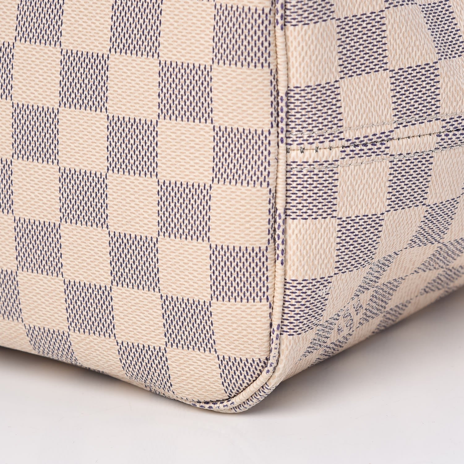 Louis Vuitton Damier Azur Neo Neverfull MM Rose Ballerine 15 of 16