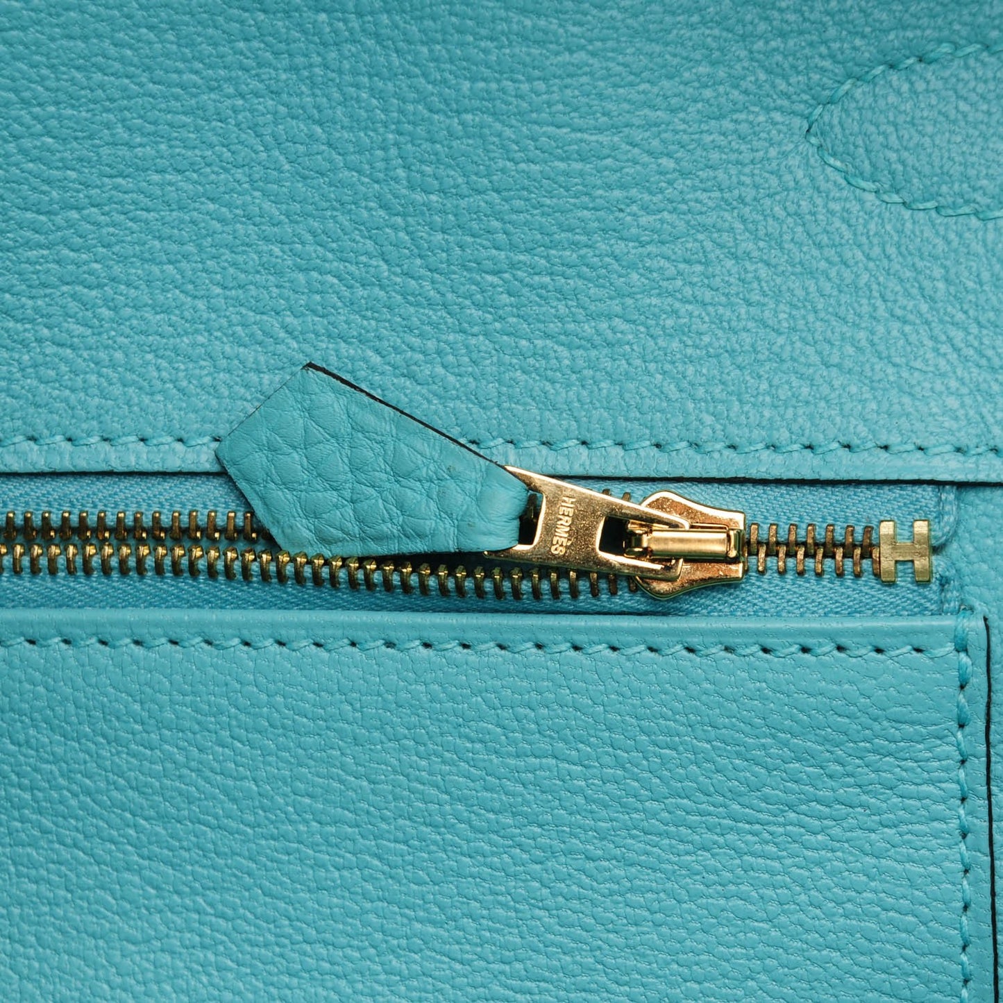 Togo Birkin 35 Bleu Atoll