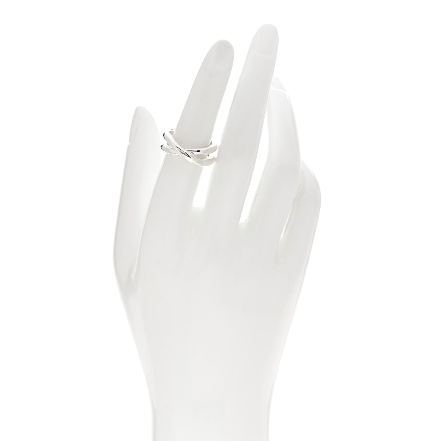 Sterling Silver Paloma Picasso Crossover Ring 51 5.75