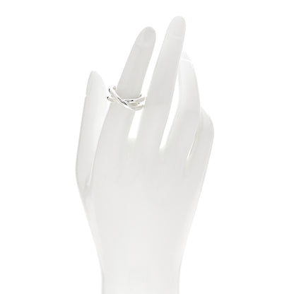 Tiffany Sterling Silver Paloma Picasso Crossover Ring 51 5.75 2 of 4