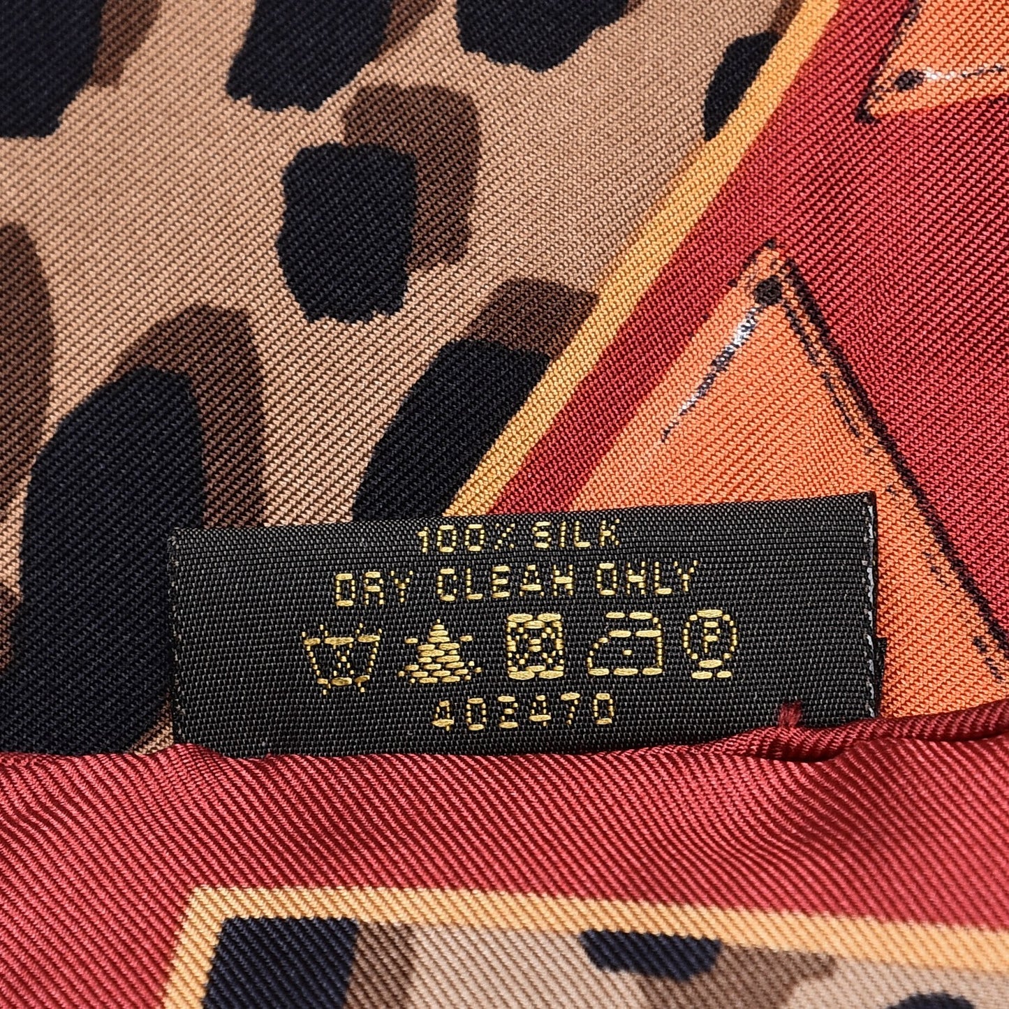 Silk Leopard Square Scarf