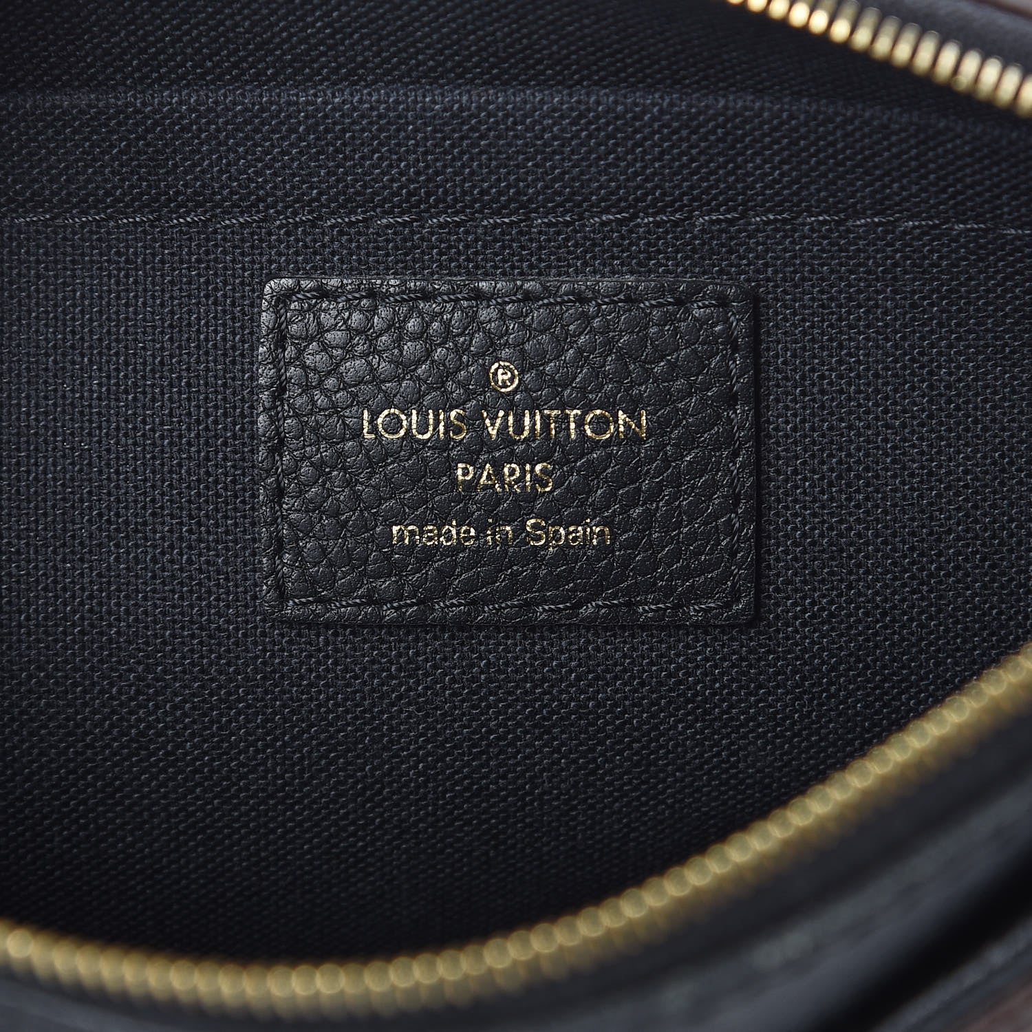 Louis Vuitton Monogram Pallas Clutch Black 6 of 11