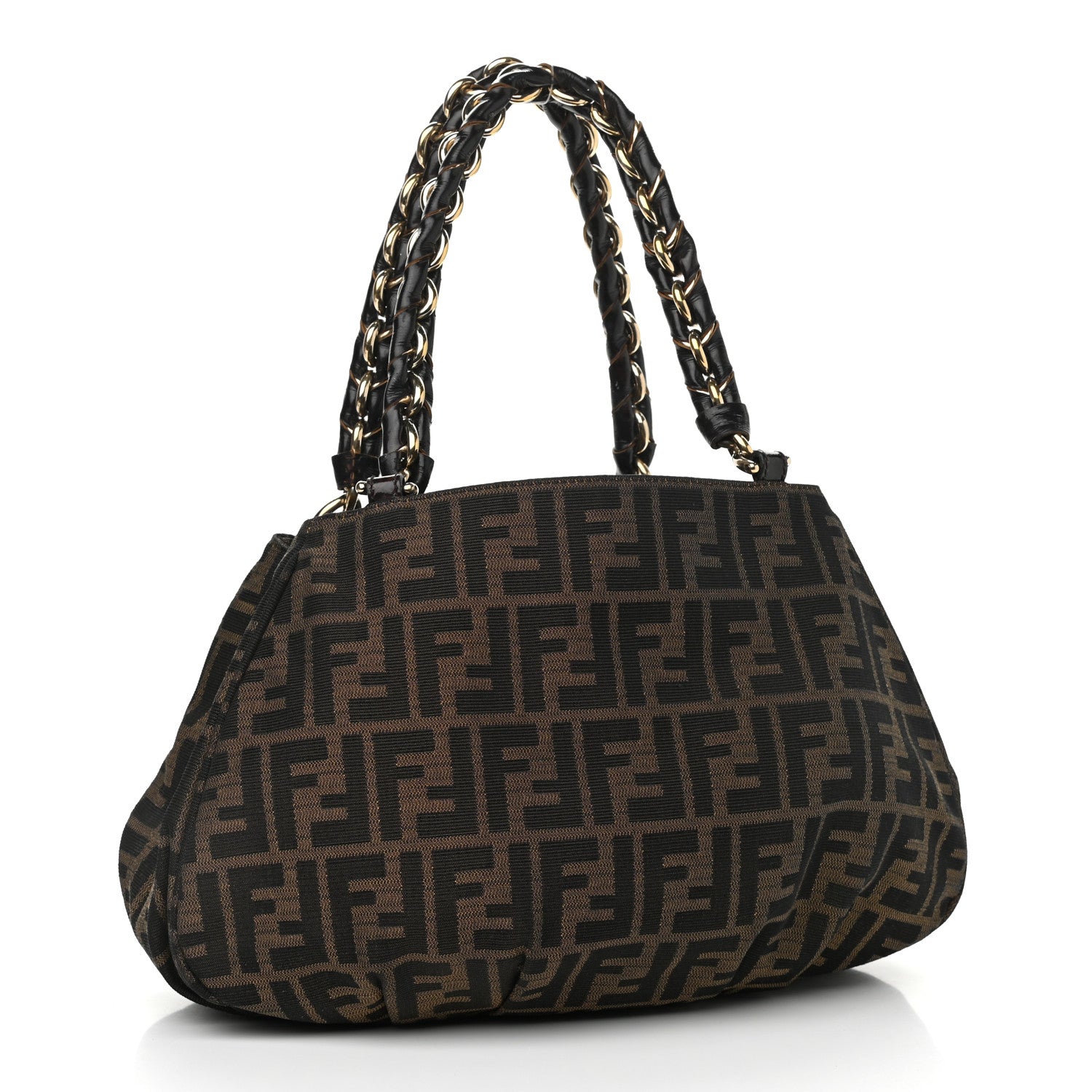 Fendi Zucca Mia Tote Tobacco 2 of 9