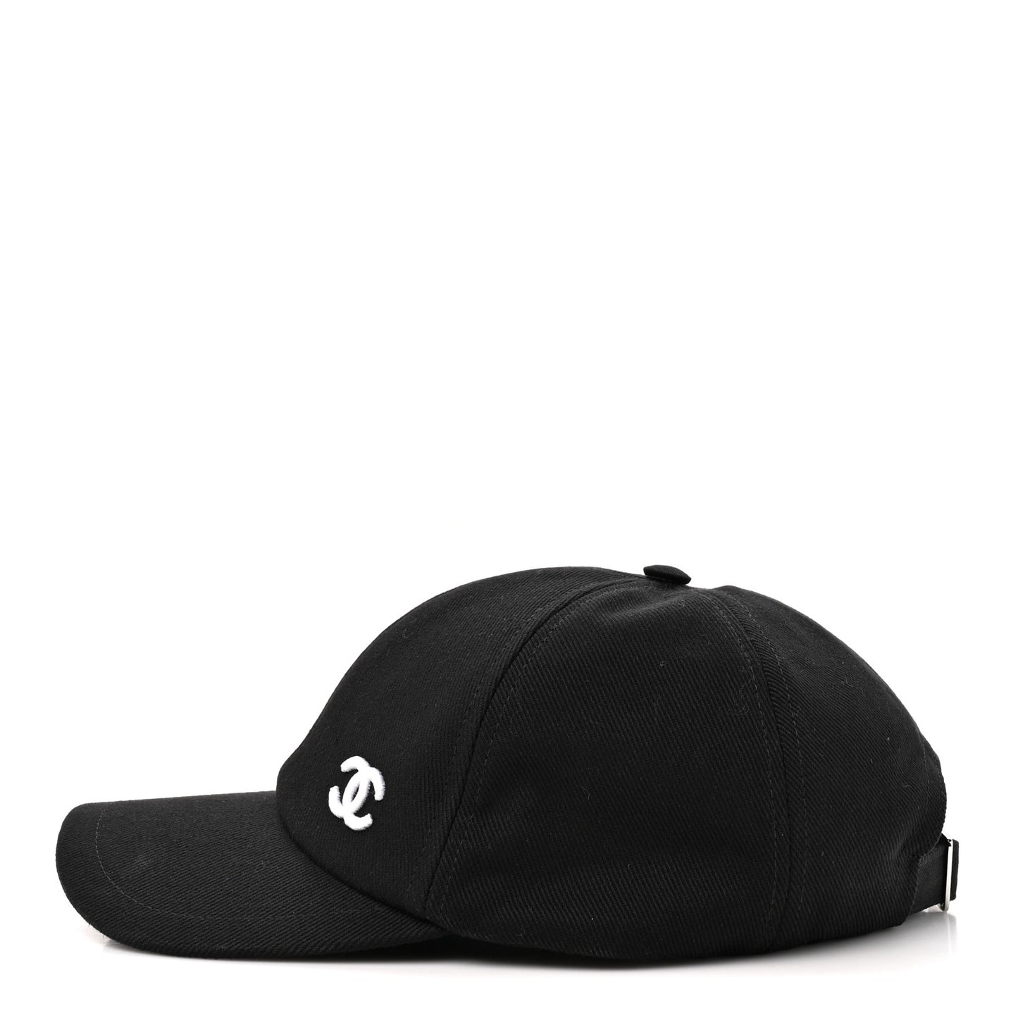 Cotton CC Cap Hat Black White