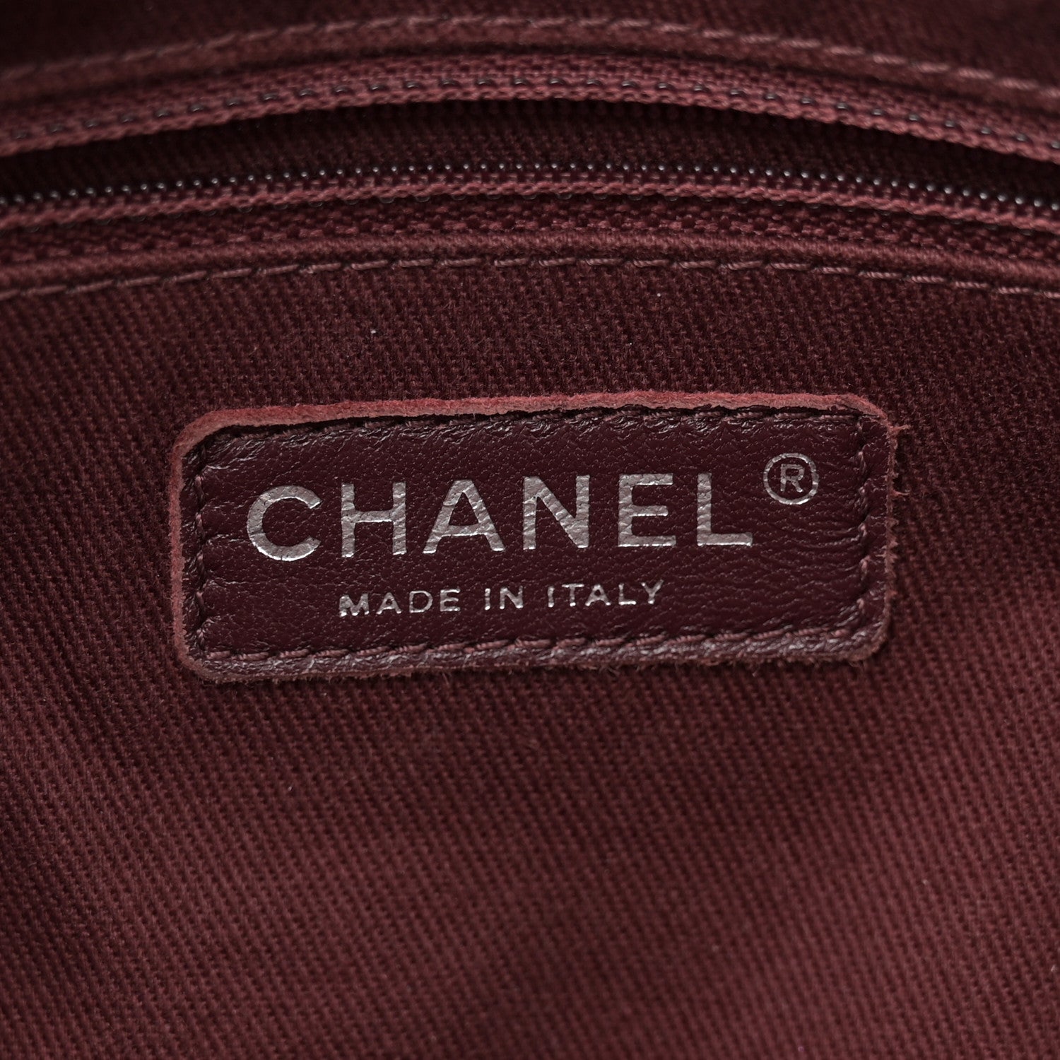 Chanel Lambskin Quilted Large CC Shopping Tote Black Rose Clair 7 of 15