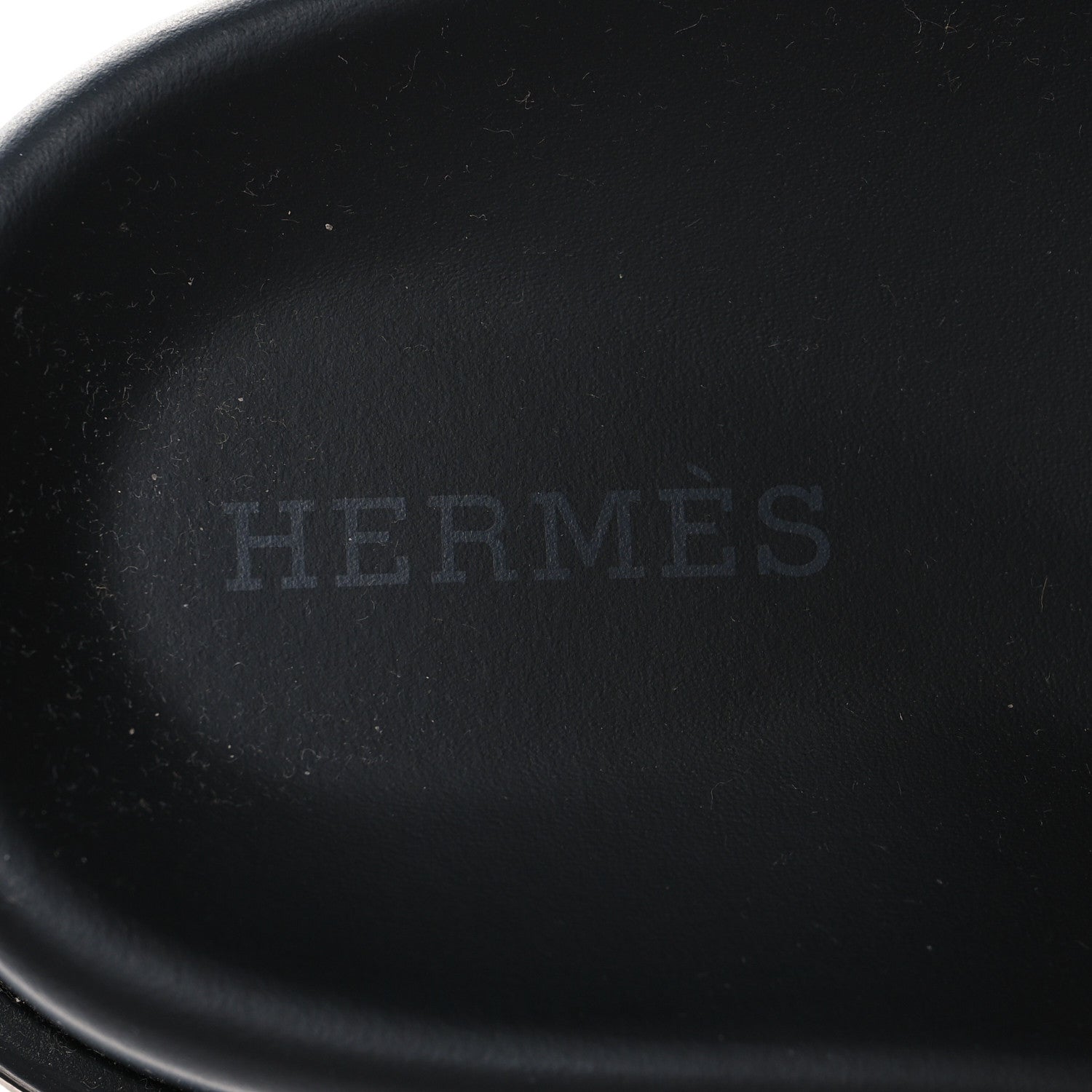 Hermes Nappa Extra Sandals 37 Black 8 of 9