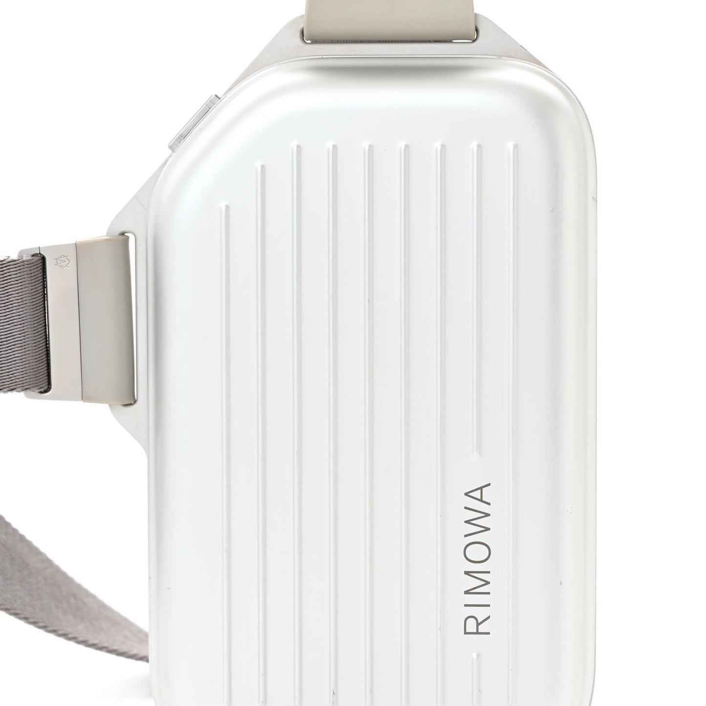 Aluminum Personal Sling Clutch Silver