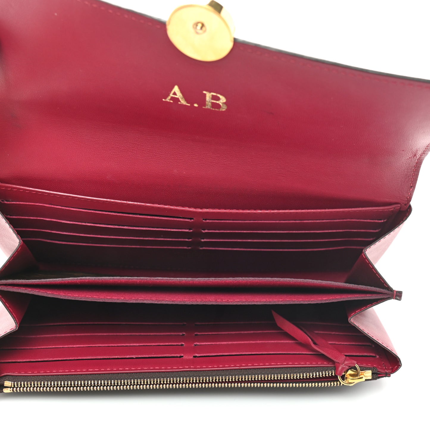 Monogram Flore Wallet Fuchsia
