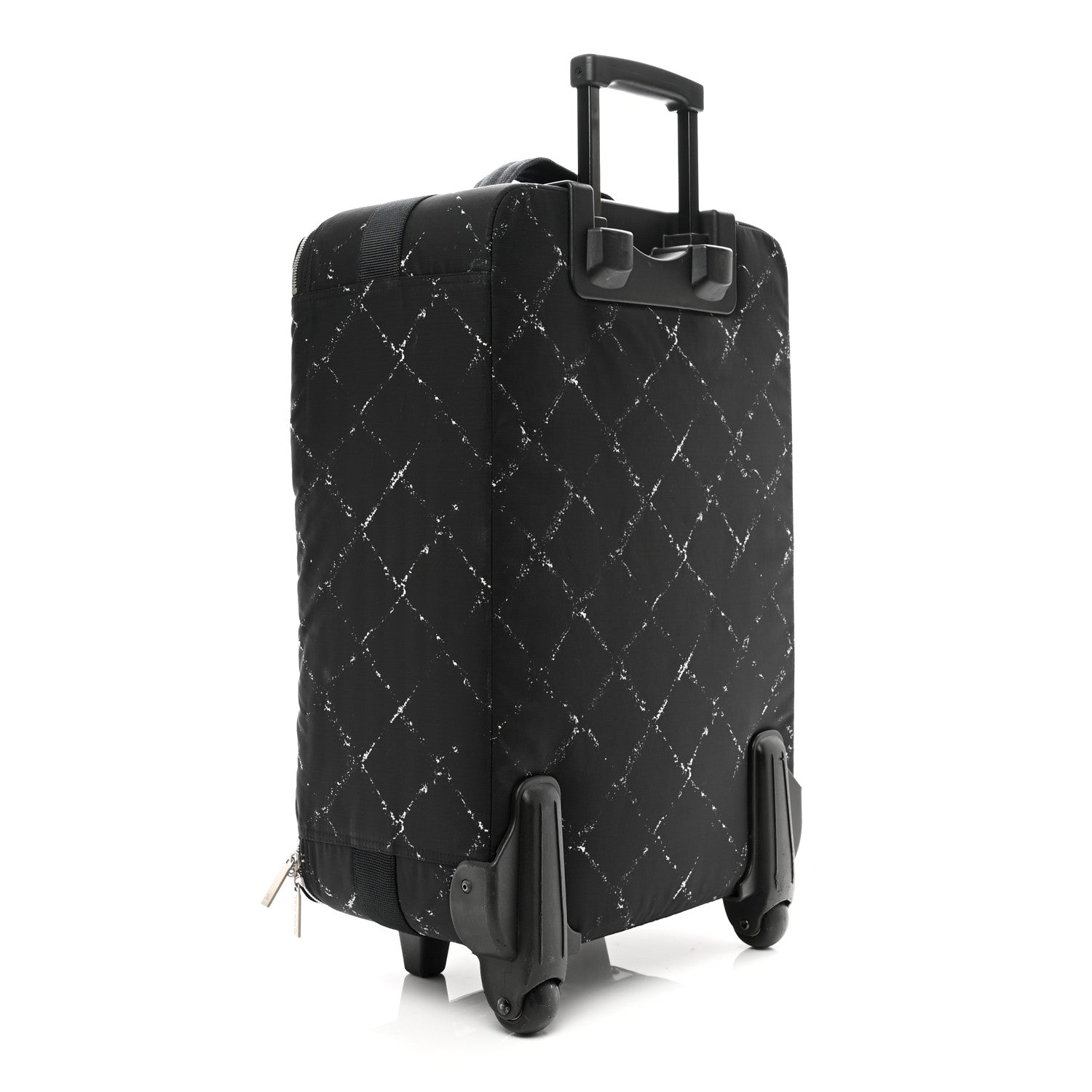 Chanel Nylon Travel Travel Trolley Black 2 of 11