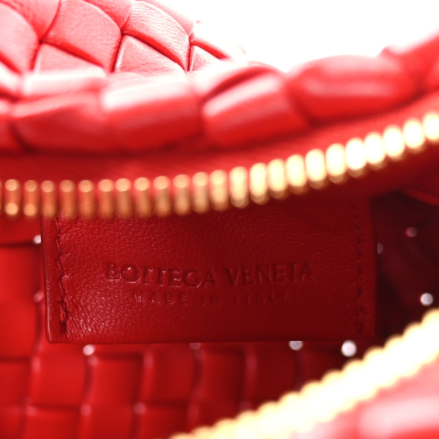 Bottega Veneta Nappa Intrecciato Mini Padded Jodie Red 6 of 10