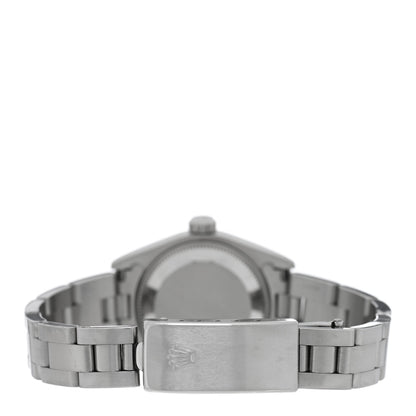 Rolex Stainless Steel 26mm Oyster Perpetual Date Watch Blue 79160 3 of 4