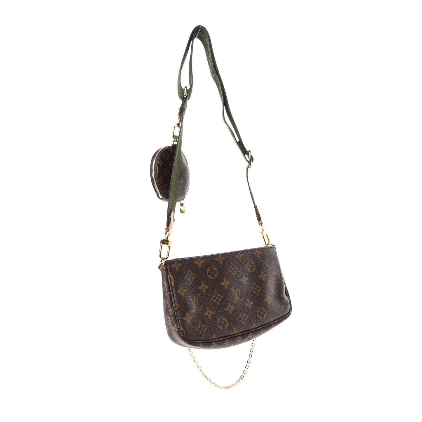 Monogram Multi Pochette Accessories Kaki