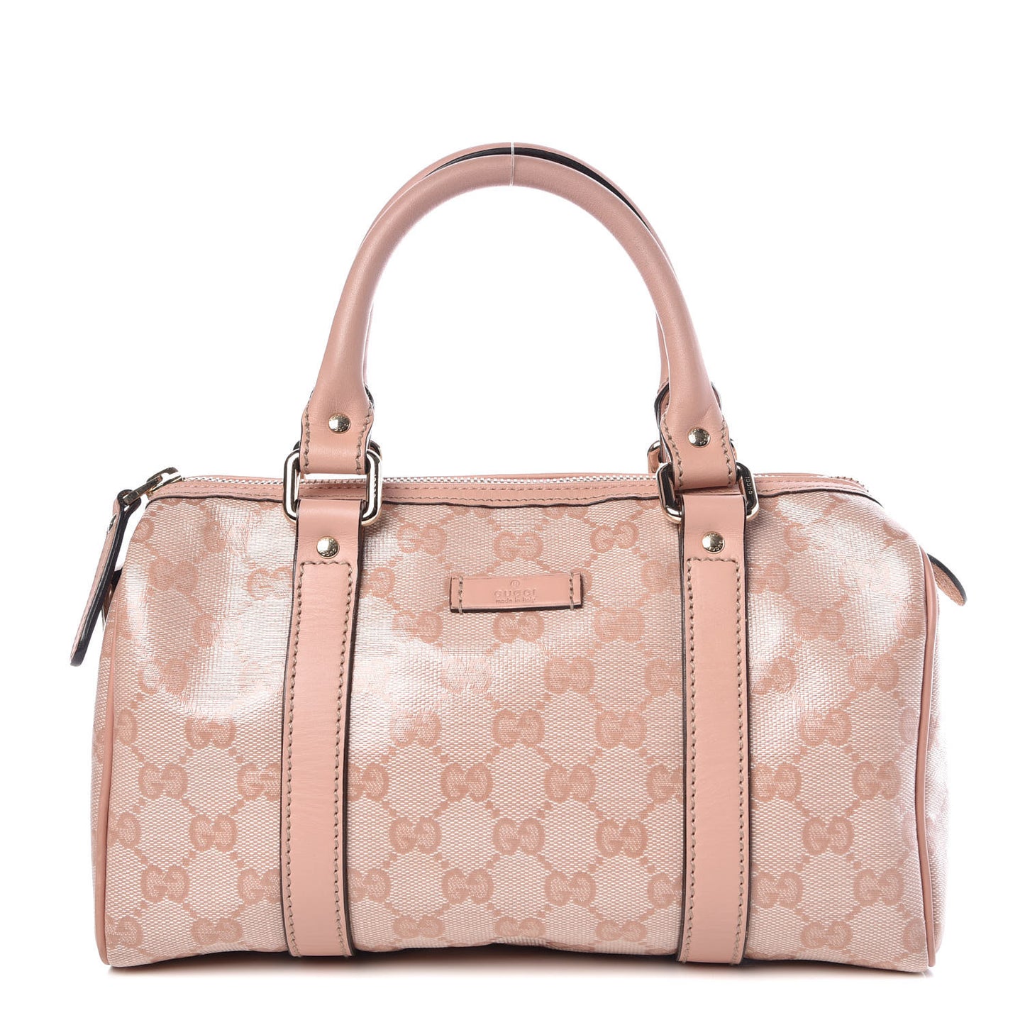 Crystal Monogram Small Joy Boston Blush