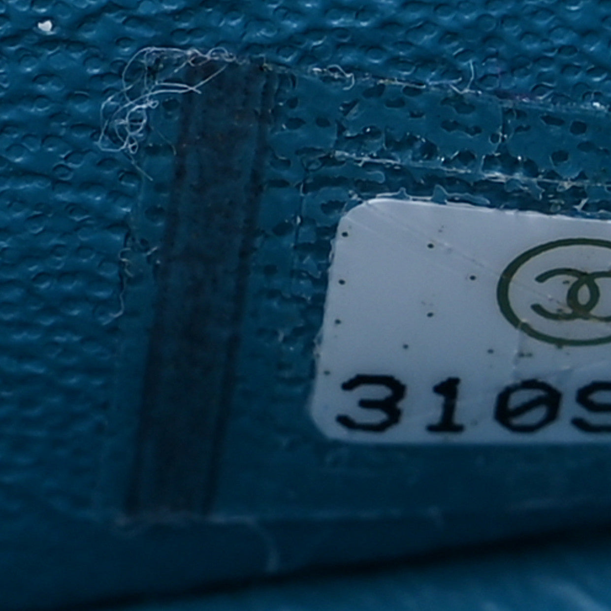 Chanel Lambskin Quilted Mini Rectangular Flap Yellow Blue 7 of 10