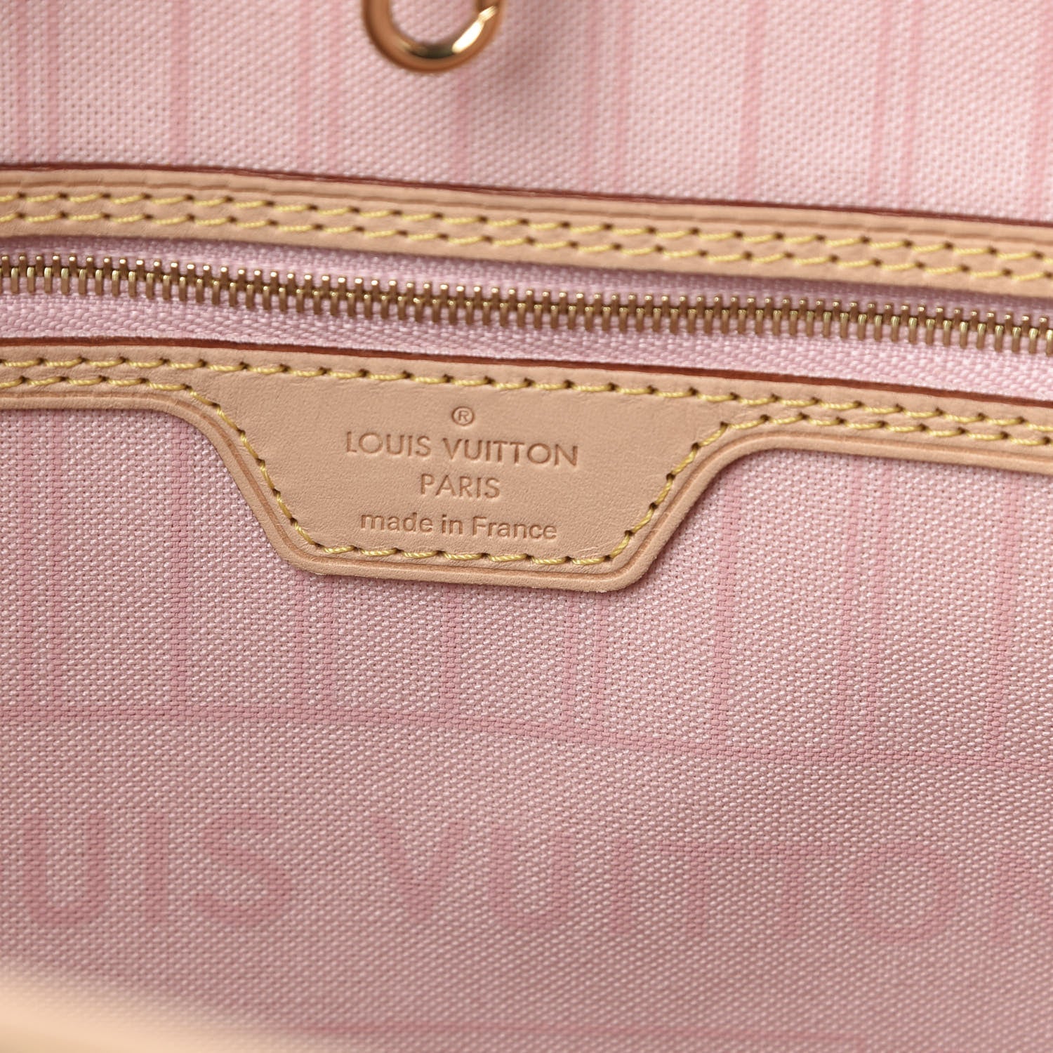 Louis Vuitton Damier Azur Neo Neverfull GM Rose Ballerine 7 of 14