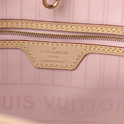Louis Vuitton Damier Azur Neo Neverfull GM Rose Ballerine 7 of 14