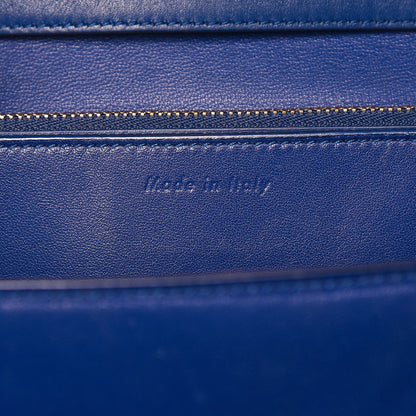 Celine Box Calfskin Medium Classic Box Flap Bag Indigo 7 of 16