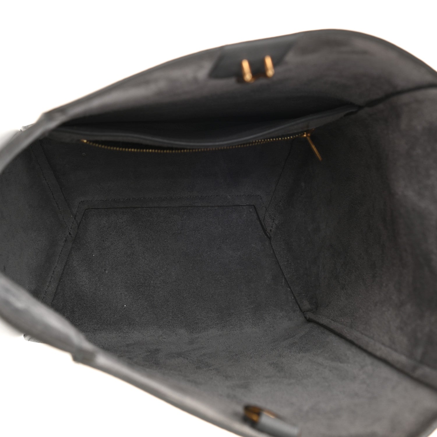 Celine Soft Grained Calfskin Small Sangle Bucket Bag Grey 5 of 8