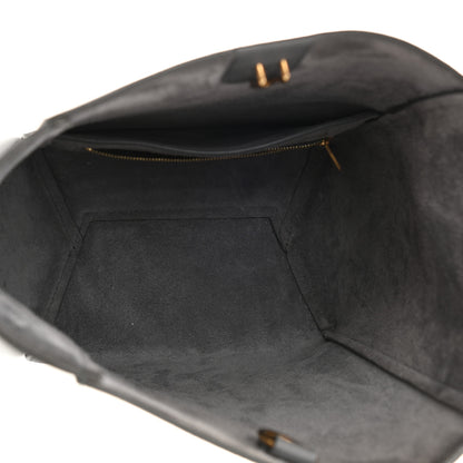 Celine Soft Grained Calfskin Small Sangle Bucket Bag Grey 5 of 8