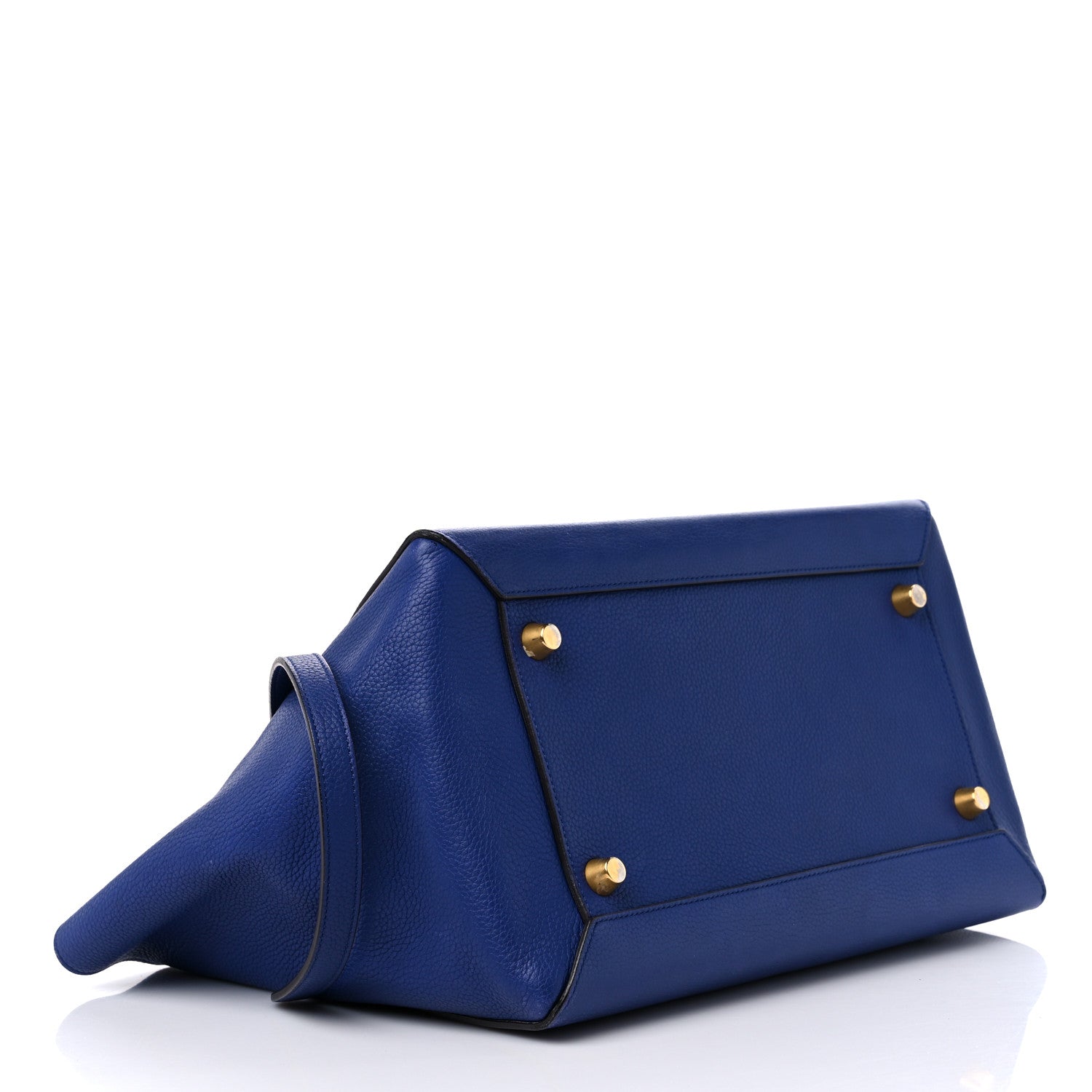 Celine Grained Calfskin Small Belt Bag Indigo 4 of 17