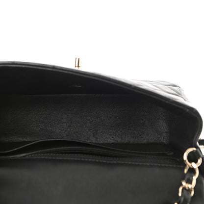 Chanel Lambskin Quilted Mini Rectangular Flap Black 5 of 10