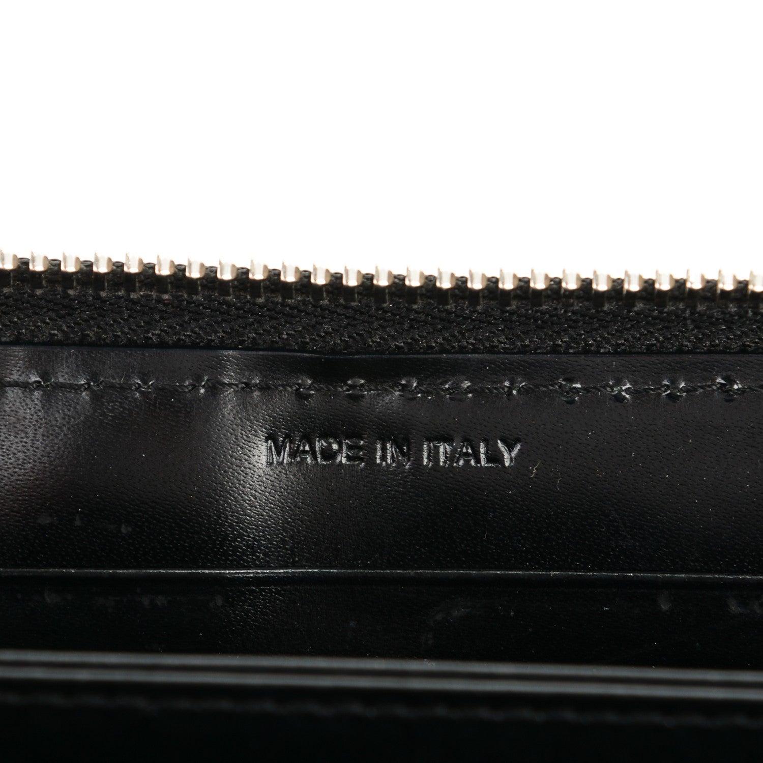 Burberry Supernova Check Large Zip Around Wallet Black 6 of 8