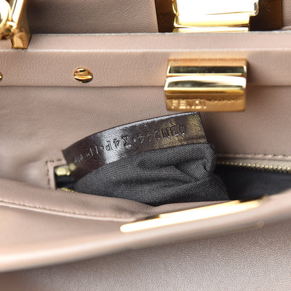 Fendi Nappa Mini Peekaboo Iconic Satchel Ratmusquet 8 of 17