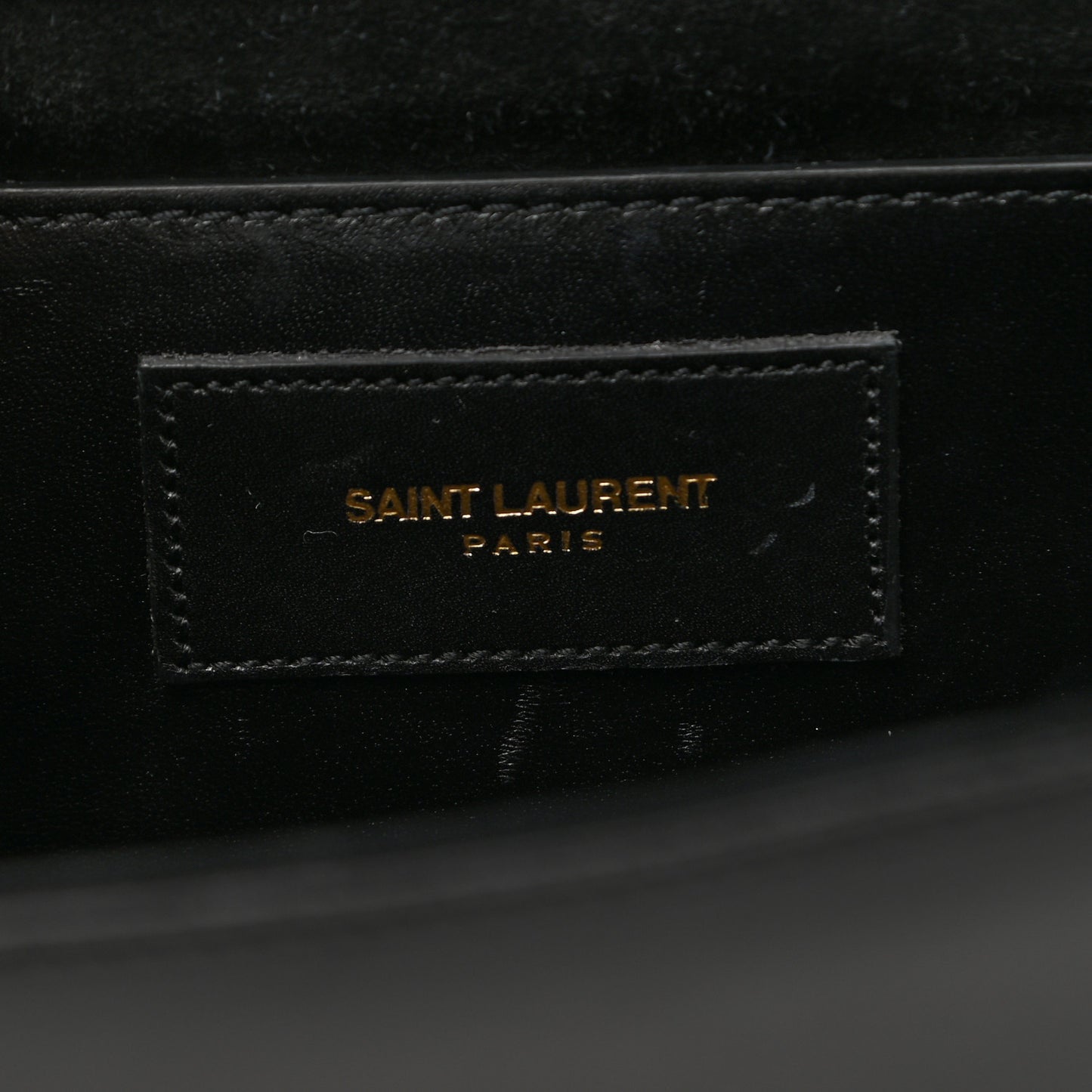 Calfskin Classic Monogram Cassandre Clutch Black