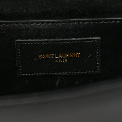 Saint Laurent Calfskin Classic Monogram Cassandre Clutch Black 6 of 6