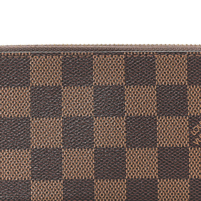 Louis Vuitton Damier Ebene Clemence Wallet Cherry 7 of 8