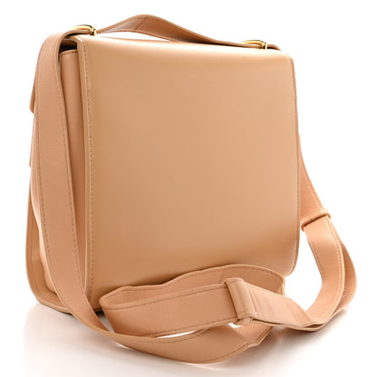 Bottega Veneta Box Calfskin Nappa Clip Bag Almond Gold 3 of 10