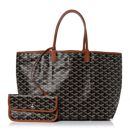 Goyard Goyardine Saint Louis PM Black Gold 1 of 8